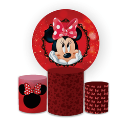 Kit Capa Painel Redondo + Trio Cilindros Decoração... - Loja | Bibi Painéis