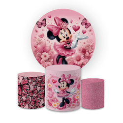 Kit Capa Painel Redondo + Trio Cilindros Decoração... - Loja | Bibi Painéis