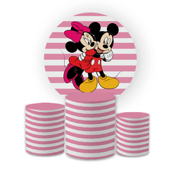 Kit Capa Painel Redondo + Trio Cilindros Decoração... - Loja | Bibi Painéis