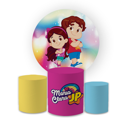 Kit Capa Painel Redondo + Trio Cilindros Decoração... - Loja | Bibi Painéis