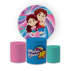 Kit Capa Painel Redondo + Trio Cilindros Decoração... - Loja | Bibi Painéis