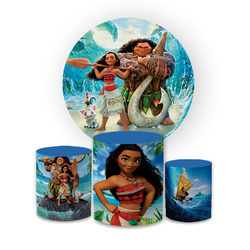 Kit Capa Painel Redondo + Trio Cilindros Decoração... - Loja | Bibi Painéis