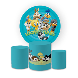 Kit Capa Painel Redondo + Trio Cilindros Decoração... - Loja | Bibi Painéis