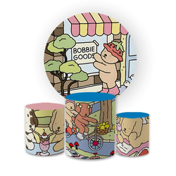 Kit Capa Painel Redondo + Trio Cilindros Bobbie Go... - Loja | Bibi Painéis