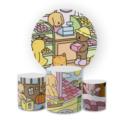 Kit Capa Painel Redondo + Trio Cilindros Bobbie Go... - Loja | Bibi Painéis