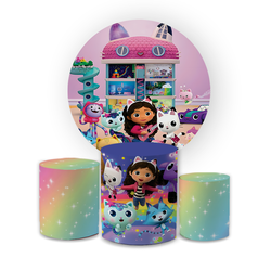 Kit Capa Painel Redondo + Trio Cilindros A Casa Má... - Loja | Bibi Painéis