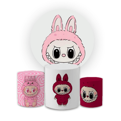 Kit Capa Painel Redondo + Trio Cilindros Decoração... - Loja | Bibi Painéis