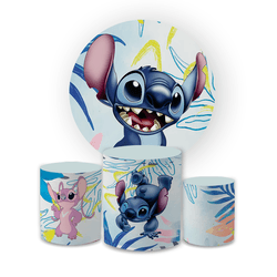Kit Capa Painel Redondo + Trio Cilindros Decoração... - Loja | Bibi Painéis