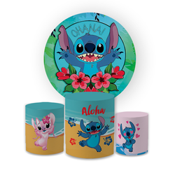 Kit Capa Painel Redondo + Trio Cilindros Decoração... - Loja | Bibi Painéis