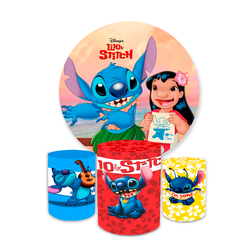 Kit Capa Painel Redondo + Trio Cilindros Decoração... - Loja | Bibi Painéis