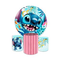 Kit Capa Painel Redondo + Trio Cilindros Decoração... - Loja | Bibi Painéis