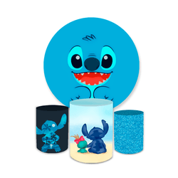 Kit Capa Painel Redondo + Trio Cilindros Decoração... - Loja | Bibi Painéis