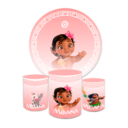 Kit Capa Painel Redondo + Trio Cilindros Decoração... - Loja | Bibi Painéis