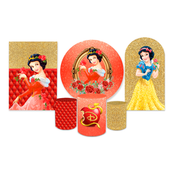 Kit Completo Branca De Neve Vermelho - Loja | Bibi Painéis
