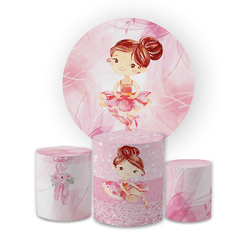 Kit Capa Painel Redondo + Trio Cilindros Decoração... - Loja | Bibi Painéis