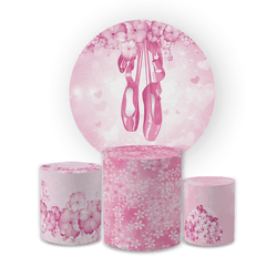 Kit Capa Painel Redondo + Trio Cilindros Decoração... - Loja | Bibi Painéis
