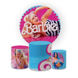 Kit Capa Painel Redondo + Trio Cilindros Decoração... - Loja | Bibi Painéis