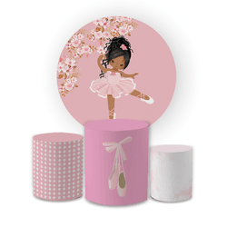 Kit Capa Painel Redondo + Trio Cilindros Decoração... - Loja | Bibi Painéis