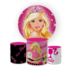 Kit Capa Painel Redondo + Trio Cilindros Decoração... - Loja | Bibi Painéis