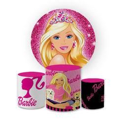 Kit Capa Painel Redondo + Trio Cilindros Decoração... - Loja | Bibi Painéis