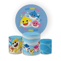 Kit Capa Painel Redondo + Trio Cilindros Decoração... - Loja | Bibi Painéis