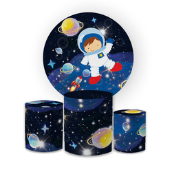 Kit Capa Painel Redondo + Trio Cilindros Decoração... - Loja | Bibi Painéis