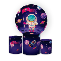 Kit Capa Painel Redondo + Trio Cilindros Decoração... - Loja | Bibi Painéis