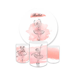 Kit Capa Painel Redondo + Trio Cilindros Decoração... - Loja | Bibi Painéis