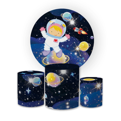 Kit Capa Painel Redondo + Trio Cilindros Decoração... - Loja | Bibi Painéis