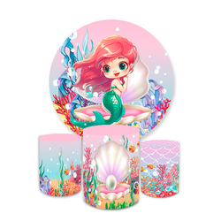 Kit Capa Painel Redondo + Trio Cilindros Decoração... - Loja | Bibi Painéis