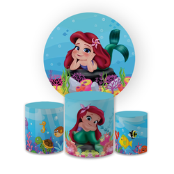Kit Capa Painel Redondo + Trio Cilindros Decoração... - Loja | Bibi Painéis