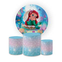 Kit Capa Painel Redondo + Trio Cilindros Decoração... - Loja | Bibi Painéis