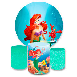 Kit Capa Painel Redondo + Trio Cilindros Decoração... - Loja | Bibi Painéis
