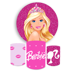 Kit Capa Painel Redondo + Trio Cilindros Decoração... - Loja | Bibi Painéis
