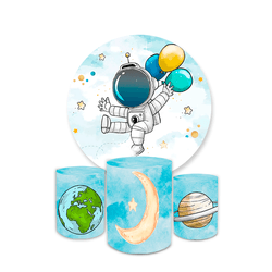 Kit Capa Painel Redondo + Trio Cilindros Decoração... - Loja | Bibi Painéis