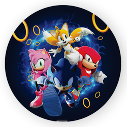 Capa Painel Redondo Sonic - Loja | Bibi Painéis
