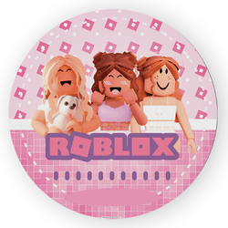 Painel Redondo Decoração Roblox - Loja | Bibi Painéis