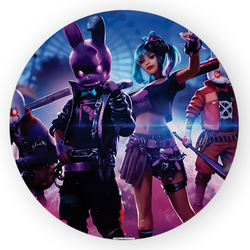 Painel Redondo Decorativo Free Fire - Loja | Bibi Painéis