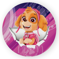 Painel Redondo Decorativo Patrulha Canina - Loja | Bibi Painéis