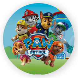 Painel Redondo Decorativo Patrulha Canina - Loja | Bibi Painéis