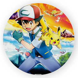 Painel Redondo Decorativo Pokemon - Loja | Bibi Painéis