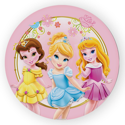 Painel Redondo Decorativo Princesa - Loja | Bibi Painéis