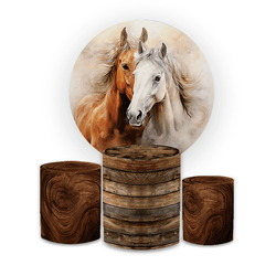 Kit Painel Redondo Decorativo + Trio Cilindro Coun... - Loja | Bibi Painéis