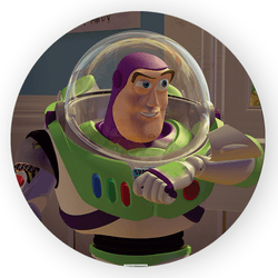 Capa Painel Redondo Decorativo Toy Story - Loja | Bibi Painéis