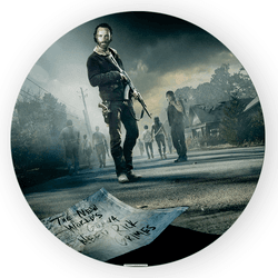 Capa Painel Redondo Decorativo The Walking Dead - Loja | Bibi Painéis
