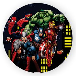 Capa Painel Decorativo Vingadores - Loja | Bibi Painéis