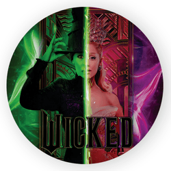 Capa Painel Redondo Decorativo Wicked - Loja | Bibi Painéis