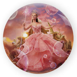 Capa Painel Redondo Decorativo Wicked Copia - Loja | Bibi Painéis