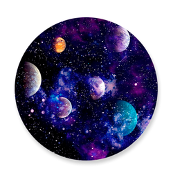 Capa Painel Redondo Universo - Loja | Bibi Painéis