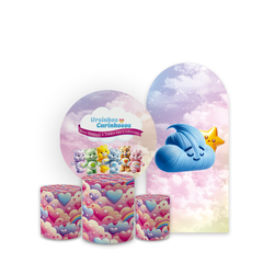 Kit Festa Capa Painel Romano + Redondo Com Trio Ci... - Loja | Bibi Painéis
